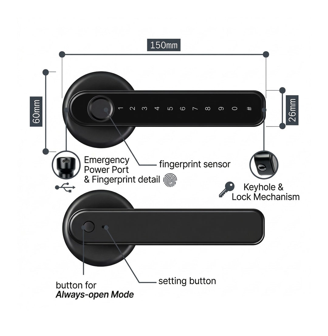 Gadexs Smart Finger Lock