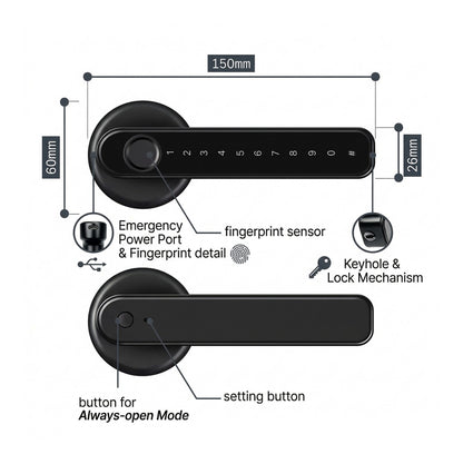 Gadexs Smart Finger Lock