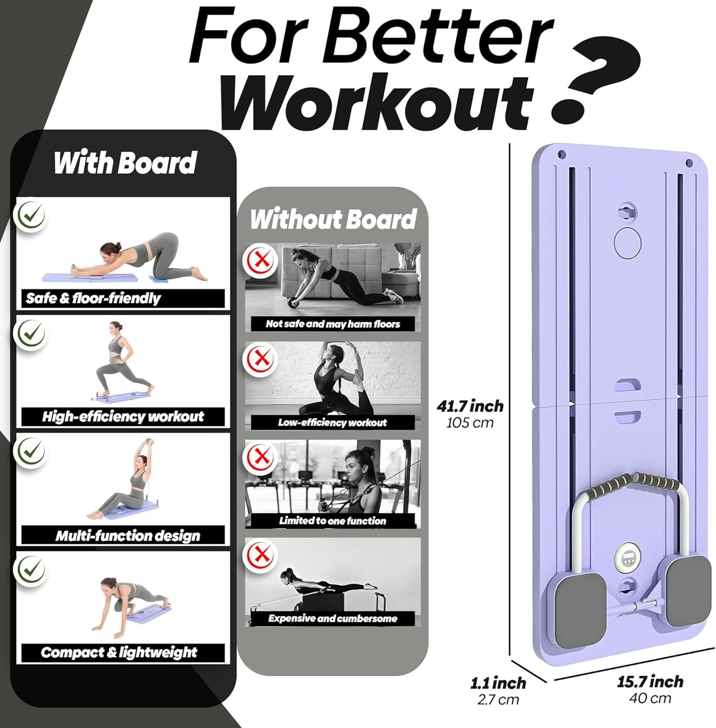 Gadexs Fast-Track Body Shaping Exercise Board