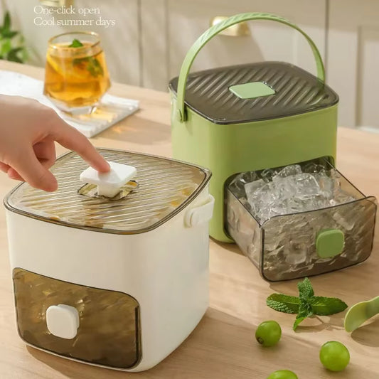 48 Grid Ice Cube Box One-touch Easy Release