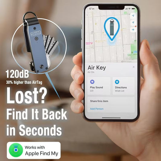 Gadexs Airtag key organizer